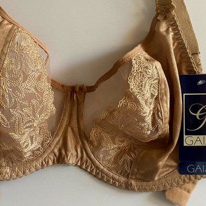 Balconette Bra Underwire, Soft cup, Unlined European GAIA